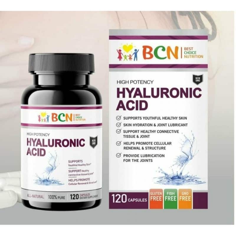 Гиалуроновая кислота Hyaluronic Acid  120 капс. 