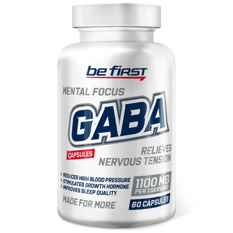 Гамма-аминомасляная кислота GABA capsules 60 капс.