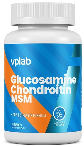  Глюкозамин Хондроитин Glucosamine Chondroitin MSM. 90таб.