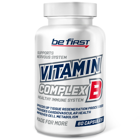  Комплекс витаминов группы - В Vitamin B-Complex 60 caps.