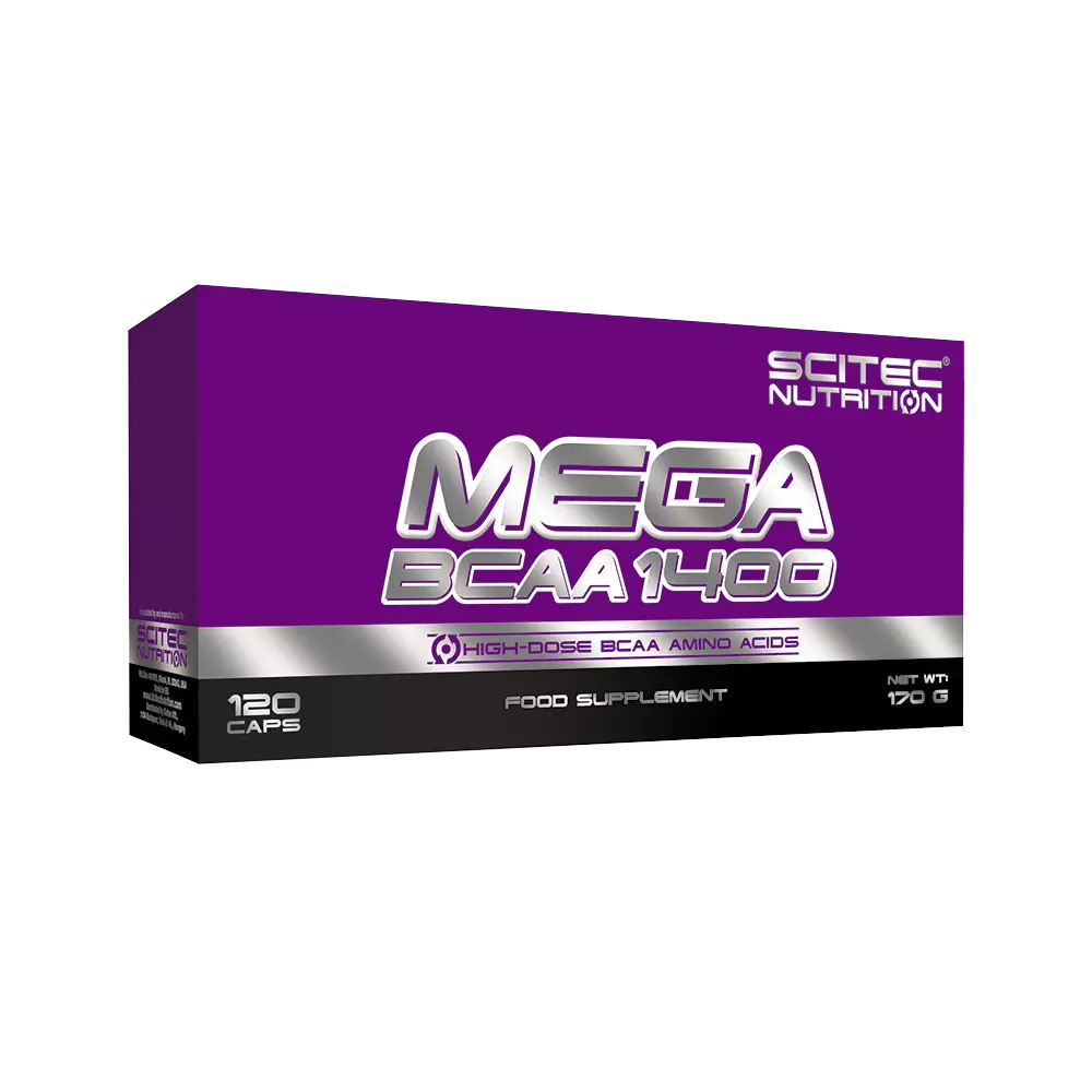 Аминокислоты MEGA BCAA 1400 120 капс.