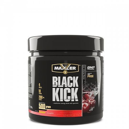 Энергетический кофеино-гуарановый продукт Black Kick 500 гр.