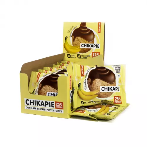 CHIKAPIE Печенье глазированное - Банан в шоколаде