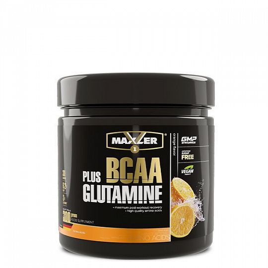 Аминокислоты BCAA + Glutamine 300 гр.